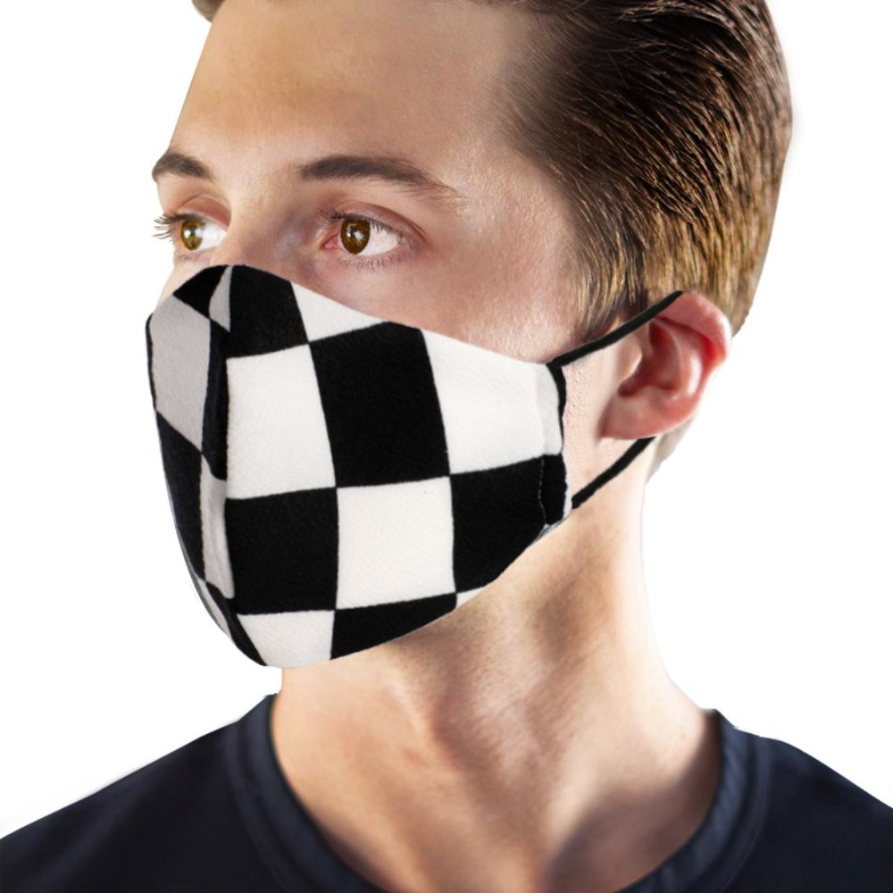 NEW Reusable Marathon Mask w/ Filter Pocket